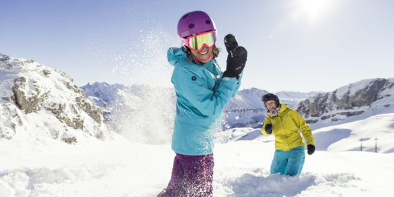 Schneespass am Ifen im Kleinwalsertal © Oliver Farys / Kleinwalsertal Tourismus