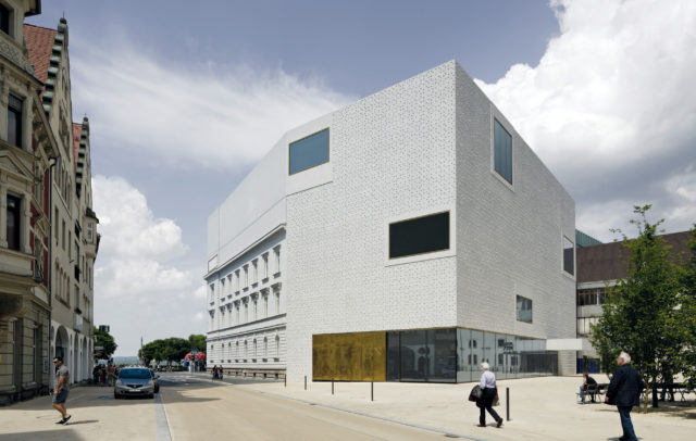Vorarlberg Museum, Kornmarkt, Bregenz am Bodensee (c) Hanspeter Schiess