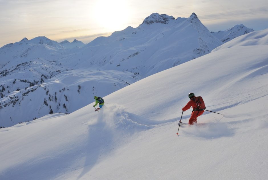 Freerider zwischen Warth und Lech © Sepp Mallaun