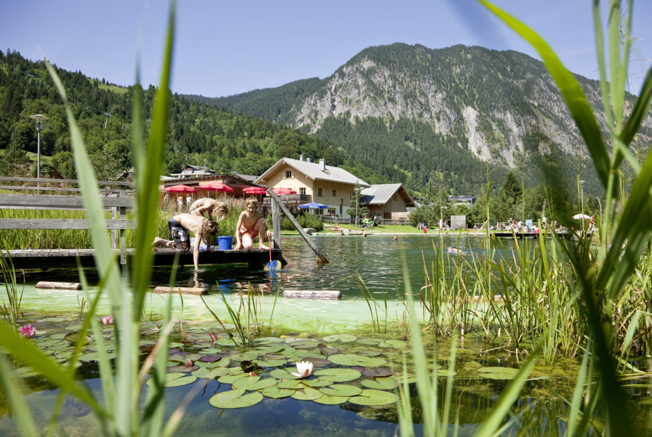 Naturbadesee Alvierbad in Brand © Dietmar Walser/Alpenregion Bludenz Tourismus GmbH
