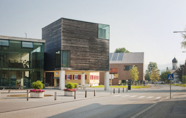 Architektouren: Dorfzentrum Andelsbuch, Foto: Albrecht Immanuel Schnabel