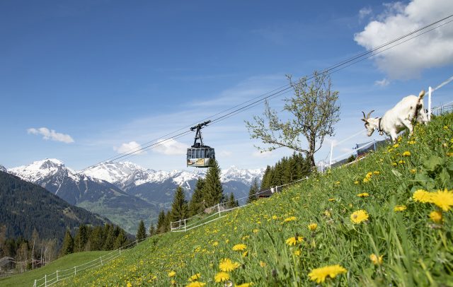 Naturzeit Montafoner Kristbergbahn, cable cars (c) Patrick Saely