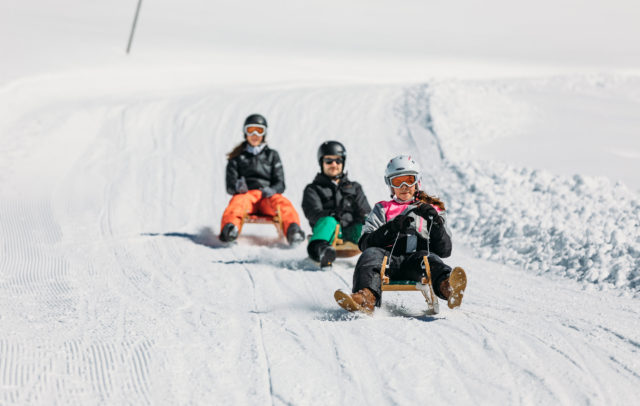 Rodeln Bezau © Patrick Dopfer / Vorarlberg Tourismus