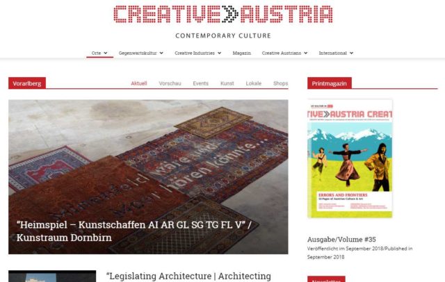 Creative Austria Gegenwartskultur Kreativszene (c) Creative Austria