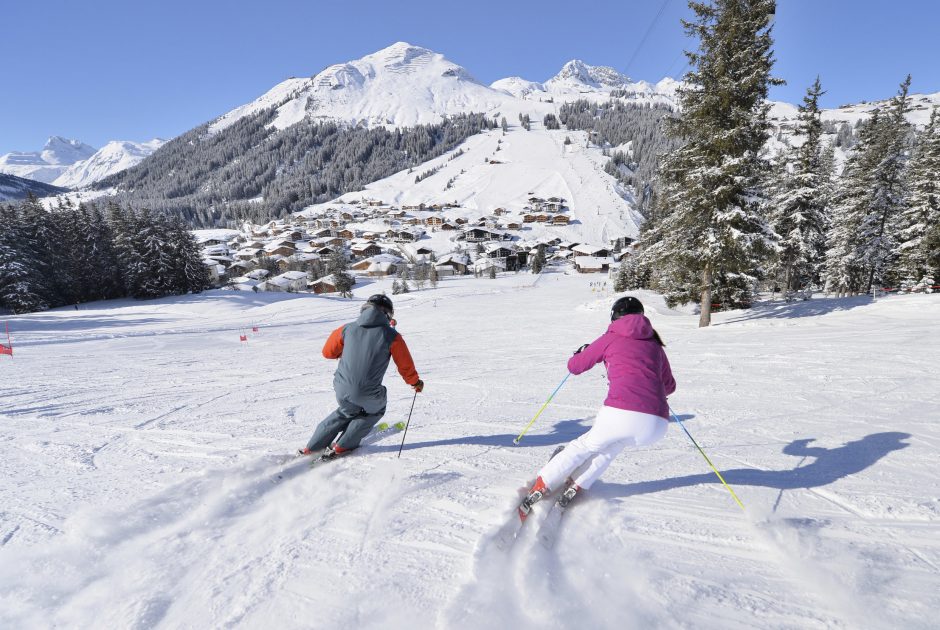 Skigebiet Lech Oberlech © Sepp Mallaun / Vorarlberg Tourismus